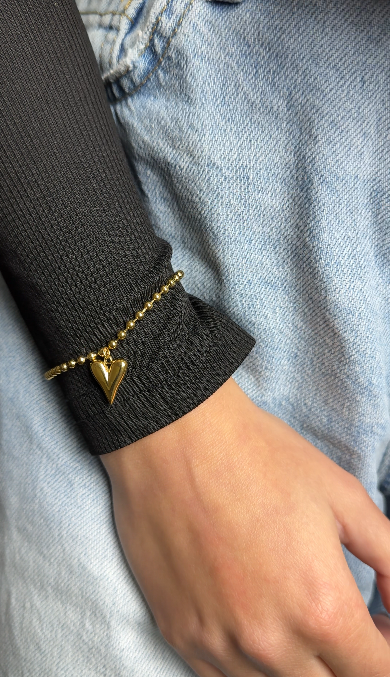 Pulseira Golden Heart