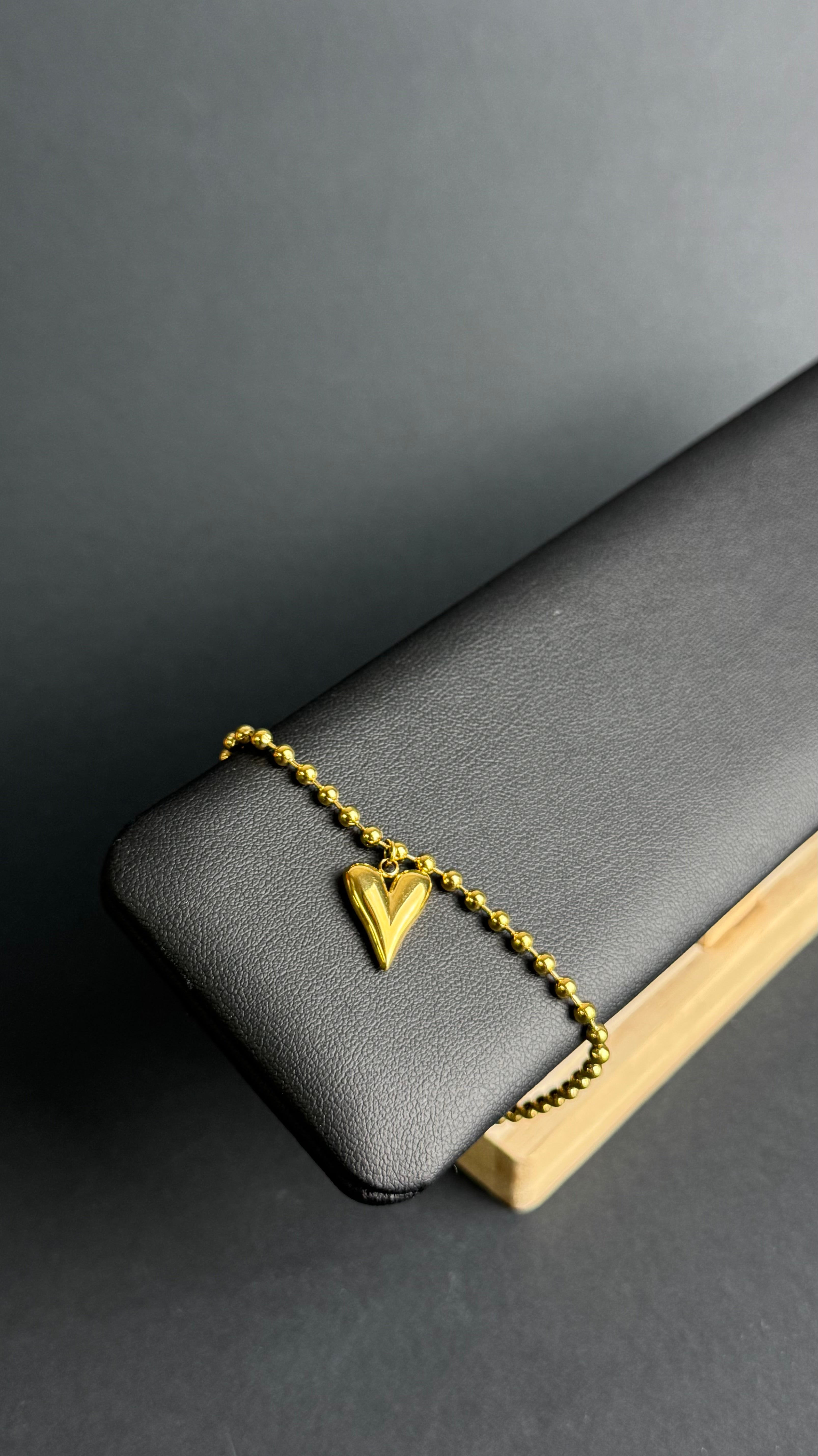 Pulseira Golden Heart